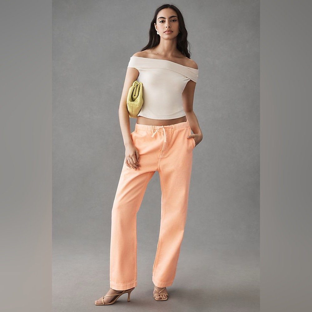 Essential Antwerp Drawstring Dino Relaxed Denim Pants